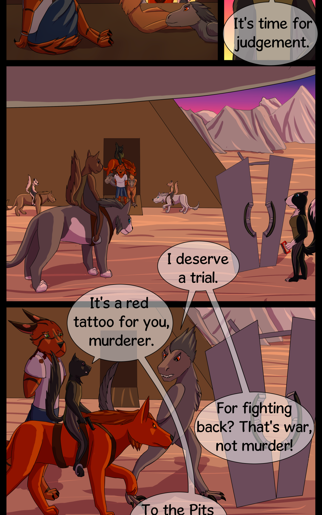 War, not murder panel 2